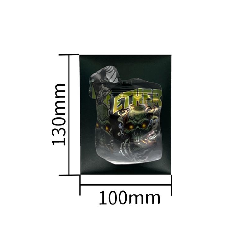 Exotic Shaped 3.5g Mylar Bag + Matching Retail Box